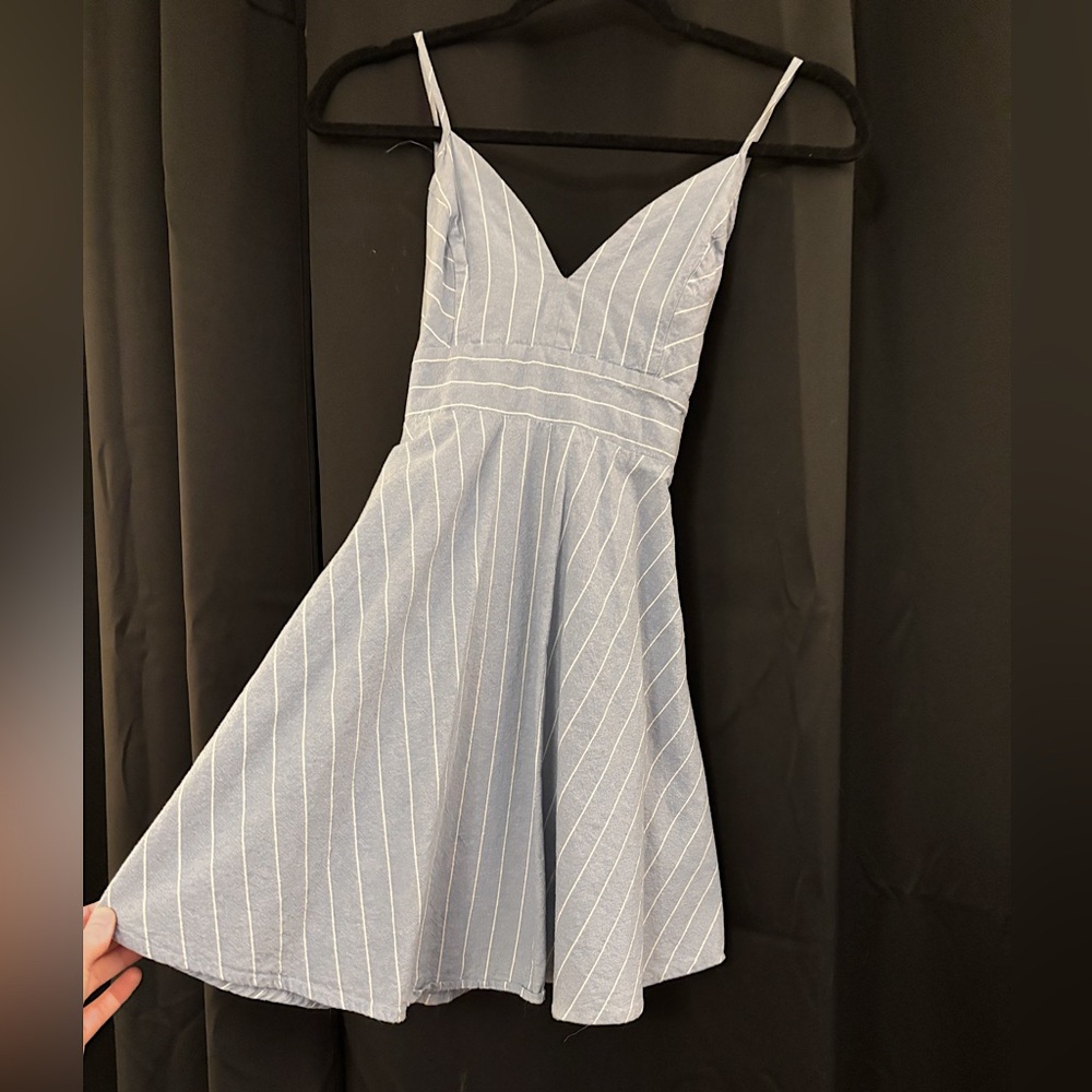 Windsor Blue Striped Dress